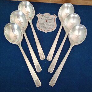 "Noblesse" Bouillon Spoons/6 pc